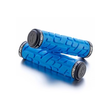 JetBlack Rivet Lock On Grips, Blue w Black Rings JetBlack Products