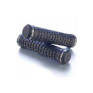 JetBlack Tack Lock On Grips, Black w Black Rings JetBlack Products