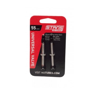 Stans NoTubes Universal Valve 55mm JetBlack Products