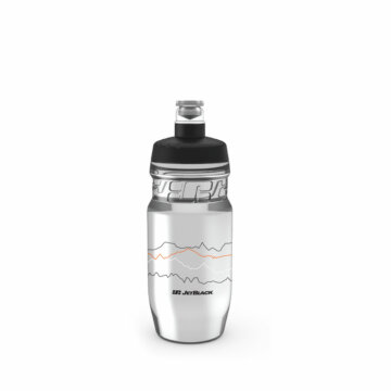 Jetblack Icon Bottle 600ml Clear Black Lid