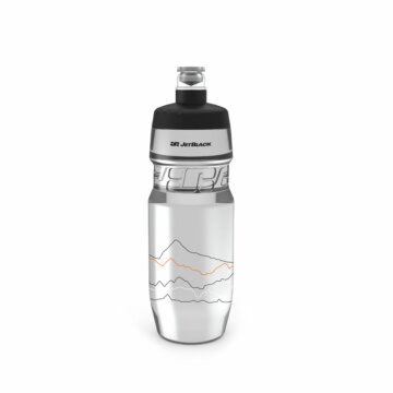 Jetblack Icon Bottle 710ml Clear Black Lid