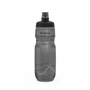 Jetblack Cycling Insulated Water Bottle Charcoal
