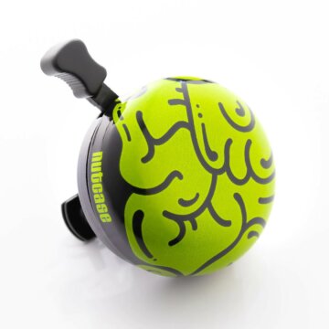 Nutcase I Love My Brain Bell Jetblack Australia