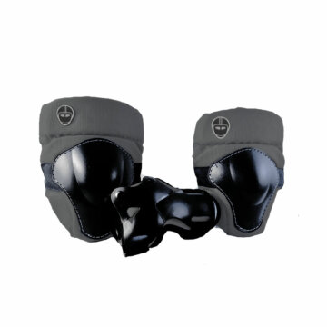 Jetblack Kids Protection Bike Pads Nc22 Pads Charcoal