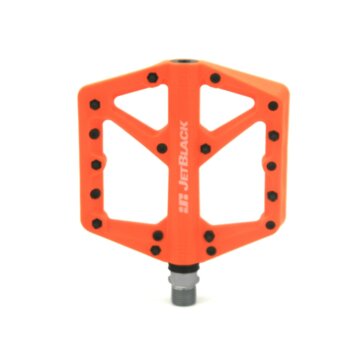 Jbpa 0704 Or Jb Thermolite Mtb Pedals Sealed Bearings Cromo Axle Orange