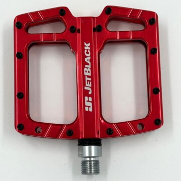 Jbpa 0705 Rd Jb Ultralite Mtb Pedals Low Profile Sealed Bearings Cromo Axle Red