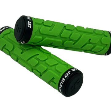 Jbg Rivet Gnbk Jb Rivet Lock On Grips Green Black Rings