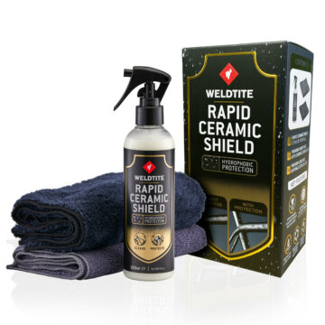 Weldtite Rapid Ceramic Shield Kit 250ml Inc Cloths