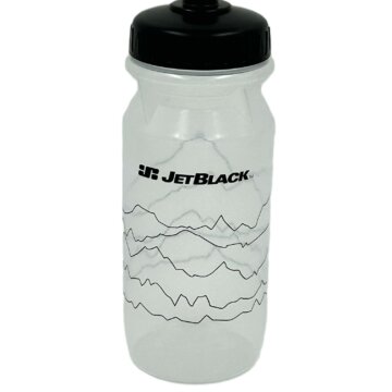 Jbb Comp 6c Jetblack Comp Bottle 600ml (pp) Clear Black Lid