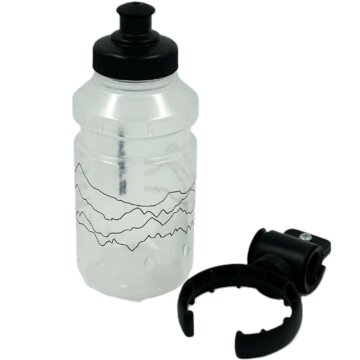 Jbb Kids Cl Jetblack Kids Bottle 350ml (pp) Clear & Holder