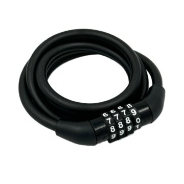 Jbl Cable Poc12 Jetblack Pocket Cable Combo Lock 8x1200mm Reset 4 Digit