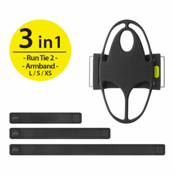 Bo Ph21046 Bk Bone Arm Band Run Tie 2 Combo Kit Black