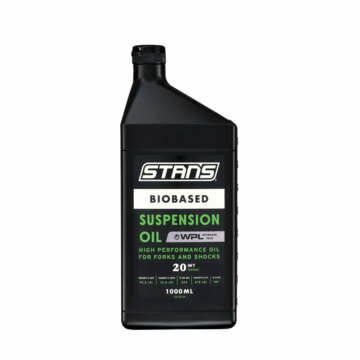 Stans High Performance Biobased Suspension Oil 20wt Jetblack Cycling Australia