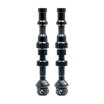 As0239 Stan S Tubeless Exo Core Valves, Pr, Regular Black Pair