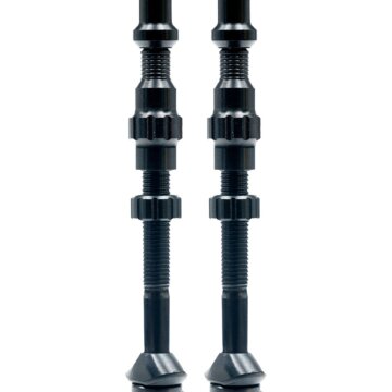 As0241 Stan S Tubeless Exo Core Valves, Pr, Tall Black Pair