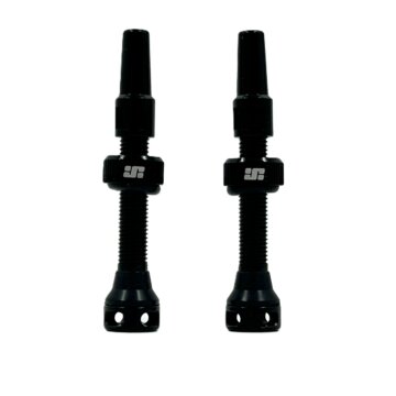 Jbv Tlv 44 Bk Jb Jetvalve Tubeless Valve Pair 44mm Black