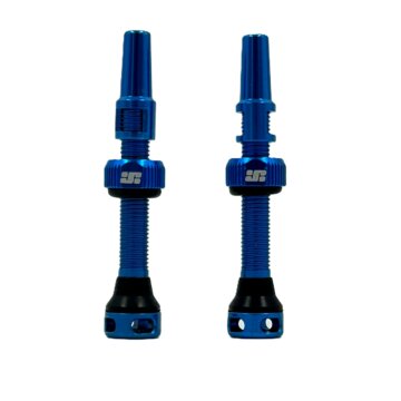Jbv Tlv 44 Bl Jb Jetvalve Tubeless Valve Pair 44mm Blue