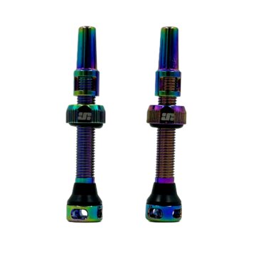 Jbv Tlv 44 Os Jb Jetvalve Tubeless Valve Pair 44mm Oil Slick