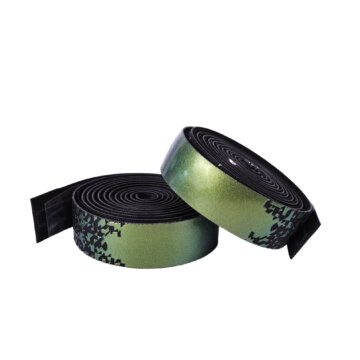 Jbbt Jws Bkcgn Jetblack Jetwrap Silicone Bar Tape Blackchameleon Green Stacked