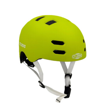 Cruzee Helmets Lime Green Jetblack