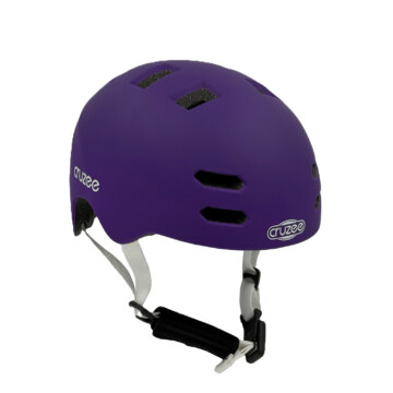 Cruzee Helmets Purple Jetblack