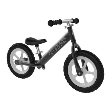 Cruzee Childs Balance Bike Black Jetblack Cycling Australia