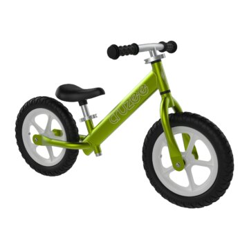 Cruzee Childs Balance Bike Lime Green Jetblack Cycling Australia