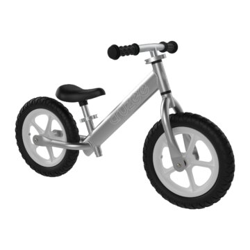 Cruzee Childs Balance Bike Silver Jetblack Cycling Australia
